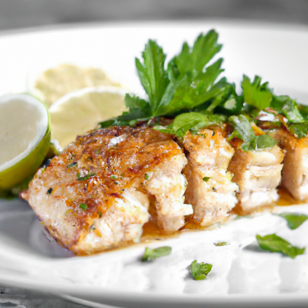 Easy Striped Bass Parmesan