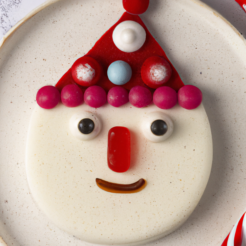 Santa Face Cake