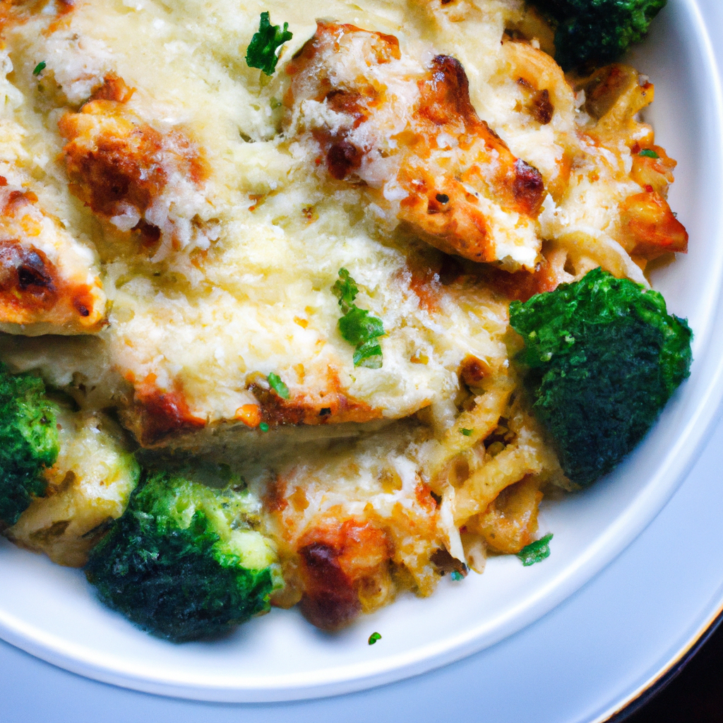 Chicken Broccoli Pasta Bake Bubzbeauty