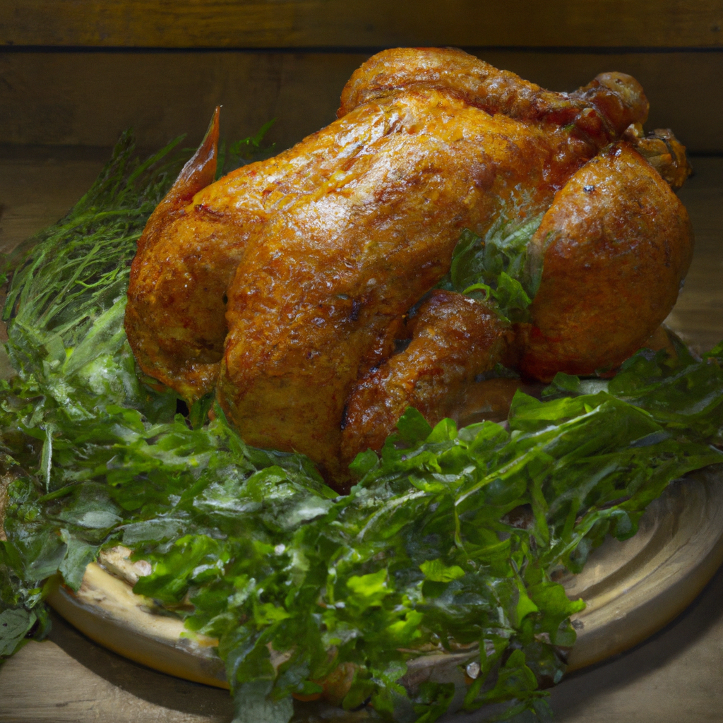 Glazed Beer Can Chicken