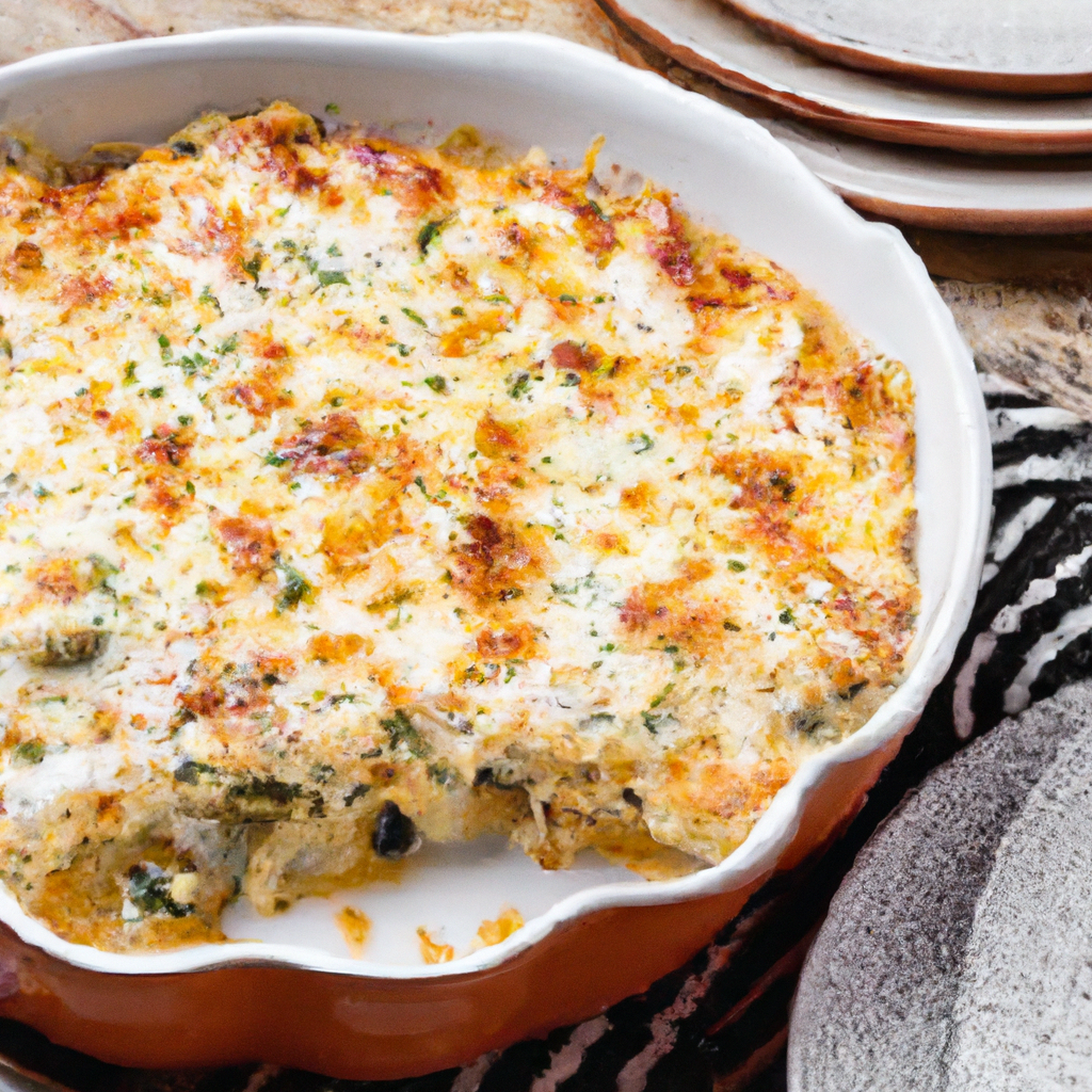 Layered Mexican Chicken Casserole