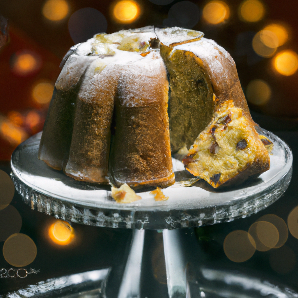 Old Fashioned English Christmas Cake