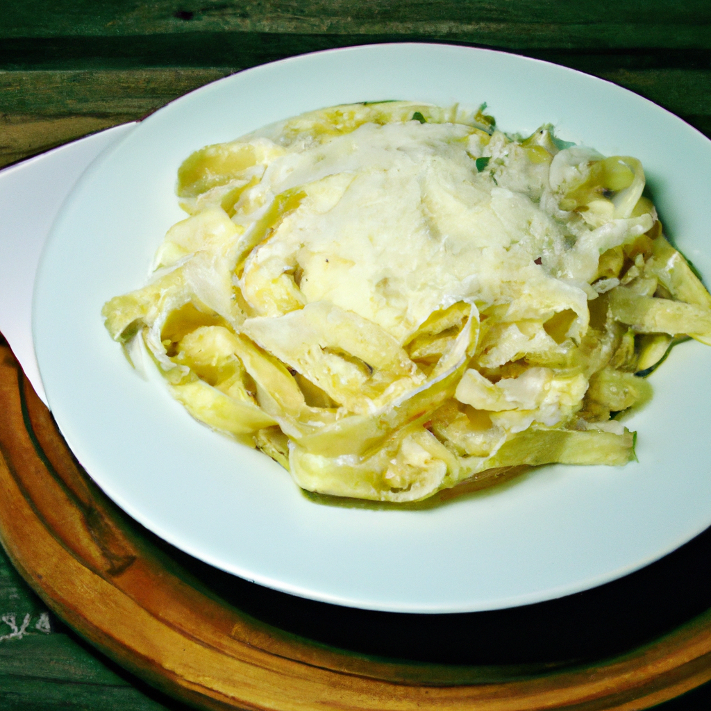 Pasta In Alfredo Sauce