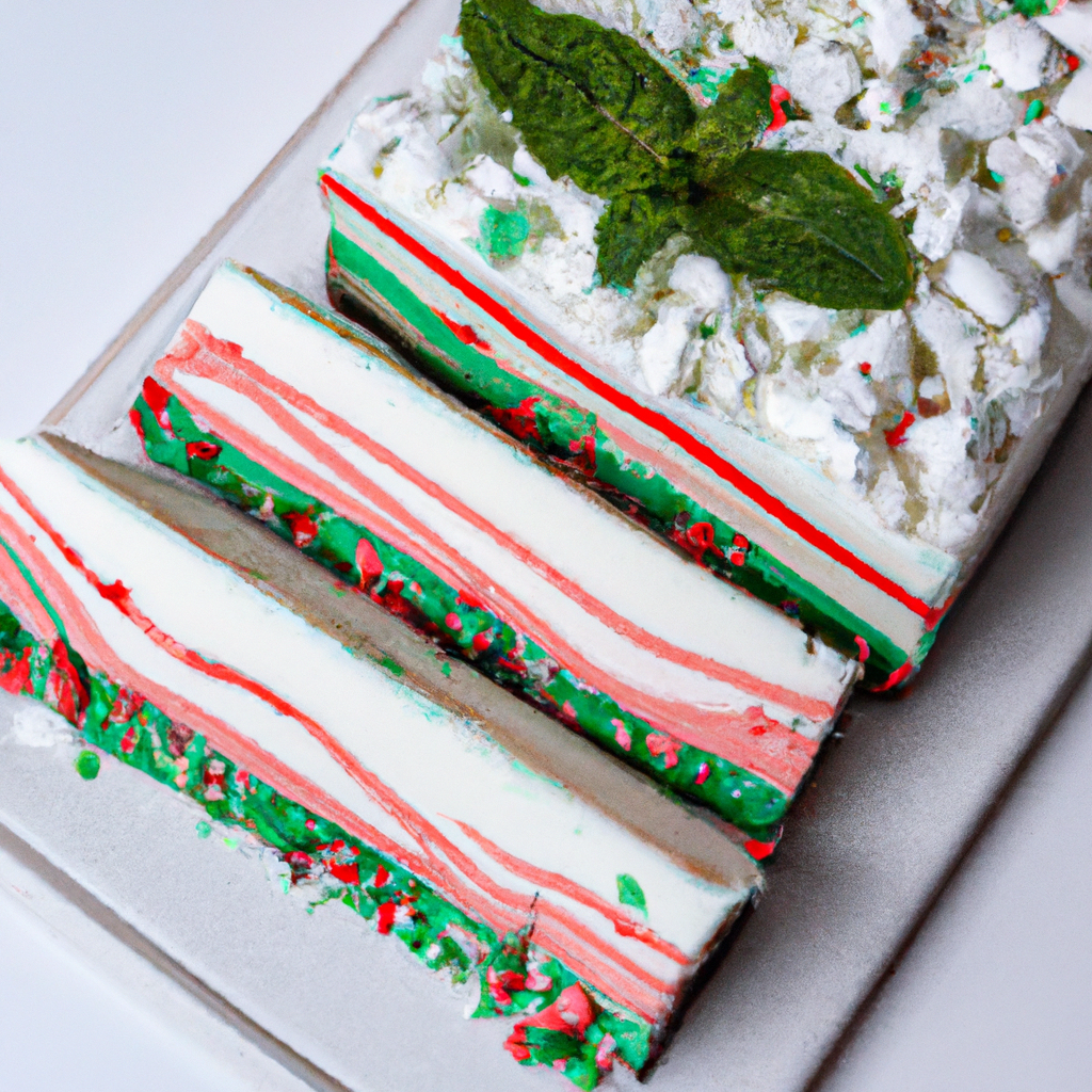 Peppermint Fridge Cake