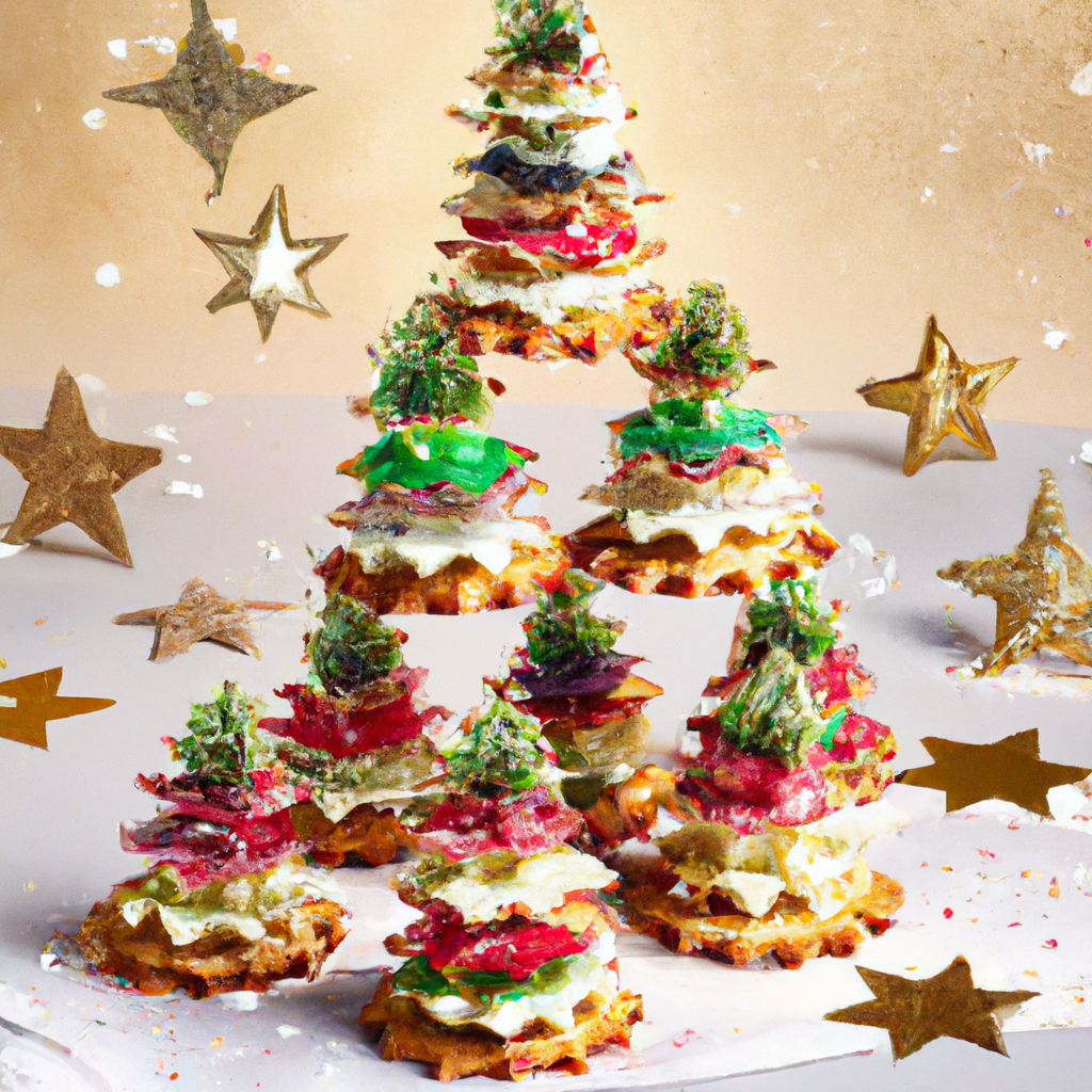 Christmas Star Cookie Tree