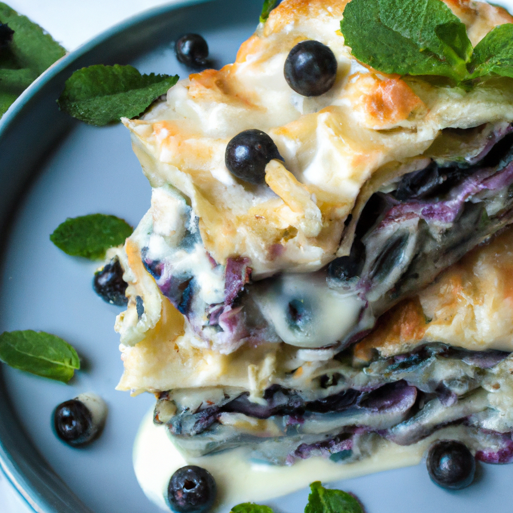 Blueberry Lasagna