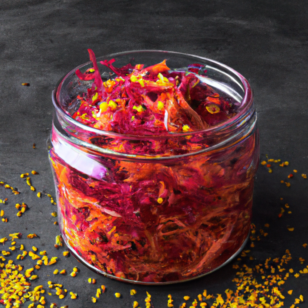 Fermented Beet And Carrot Slaw