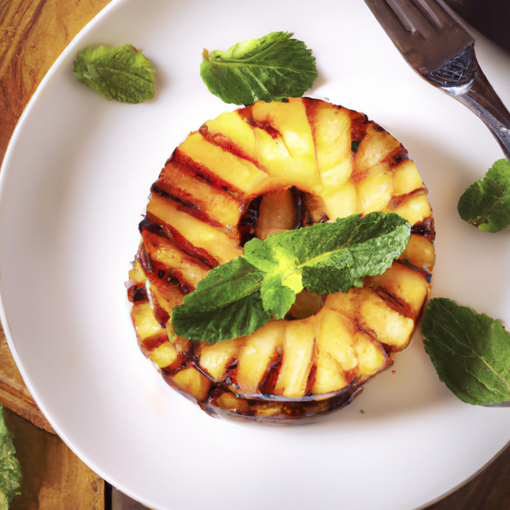 Grilled Pineapple With Nutella