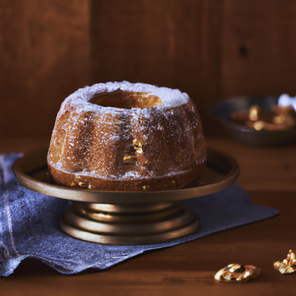 Chanukah Nut Cake With Honey Syrup