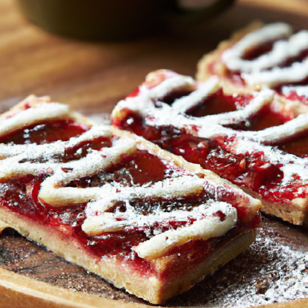 Linzer Torte Bars