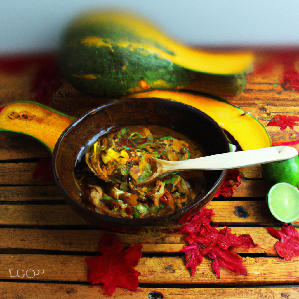 Rainy Day Vegan Acorn Squash Chili