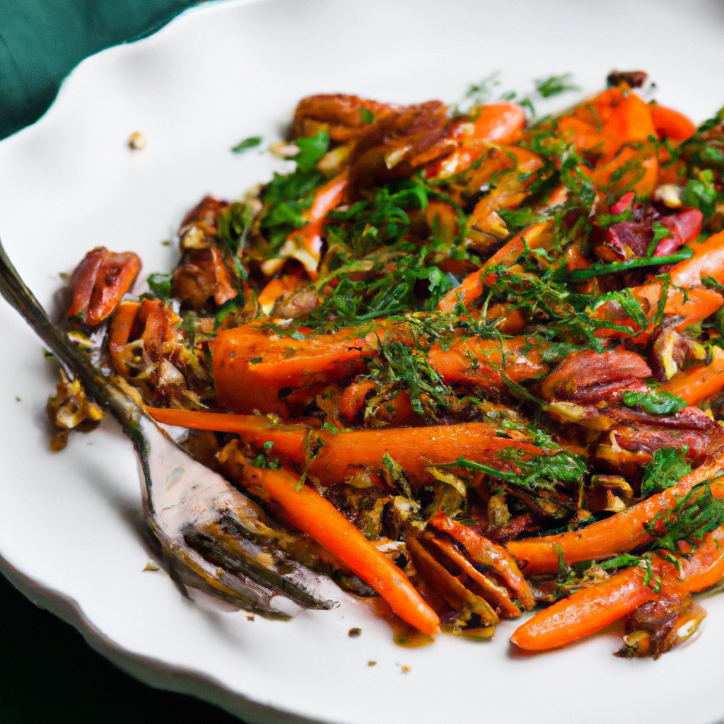 Maple Pecan Carrots