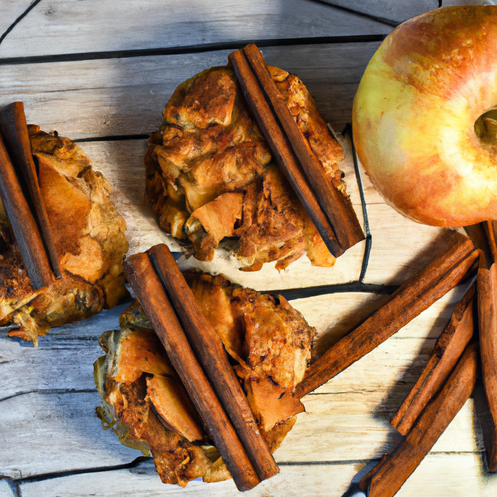 Caramel Apple Streusel Cookies