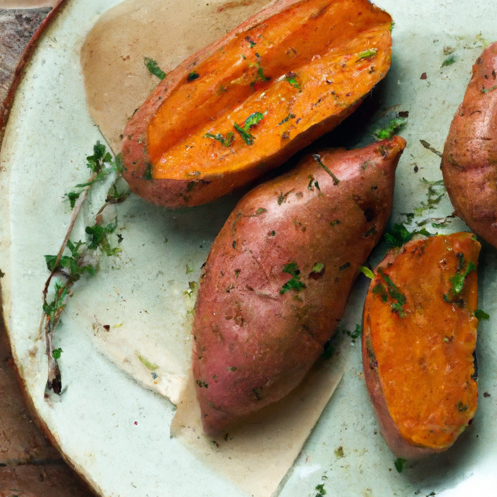Molded Glazed Sweet Potatoes