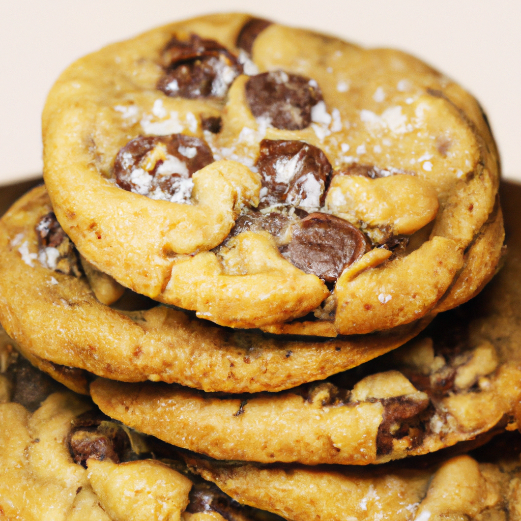 Giant Chocolate Toffee Cookies