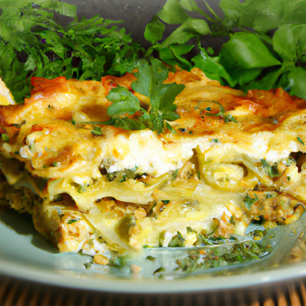 Greek Style Lasagna