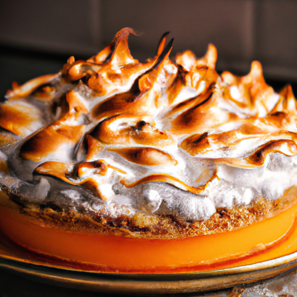Orange Meringue Pie