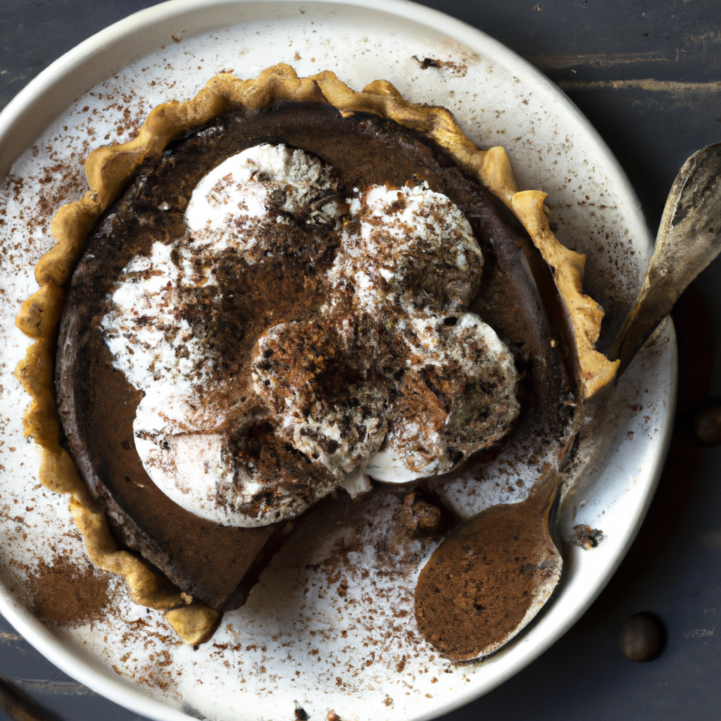 Chocolate Bourbon Pie