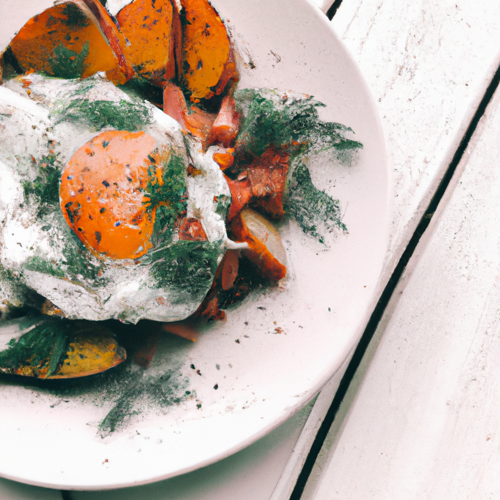Butternut Hash And Eggs
