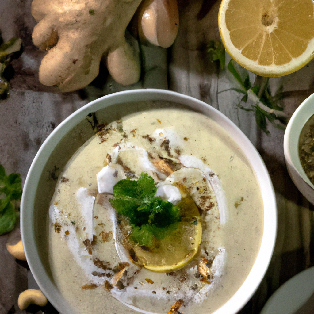 Indian Spiced Cauliflower Soup