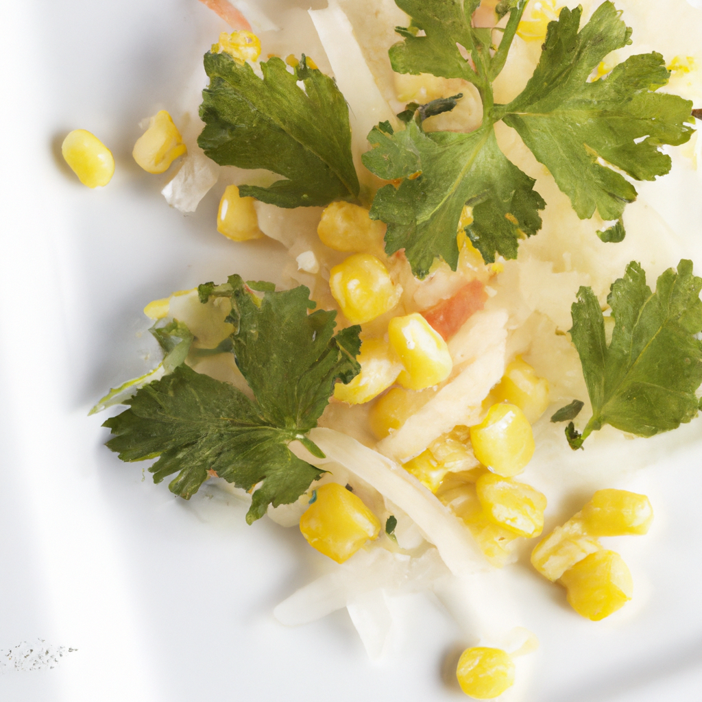 Kohlrabi And Corn Salad
