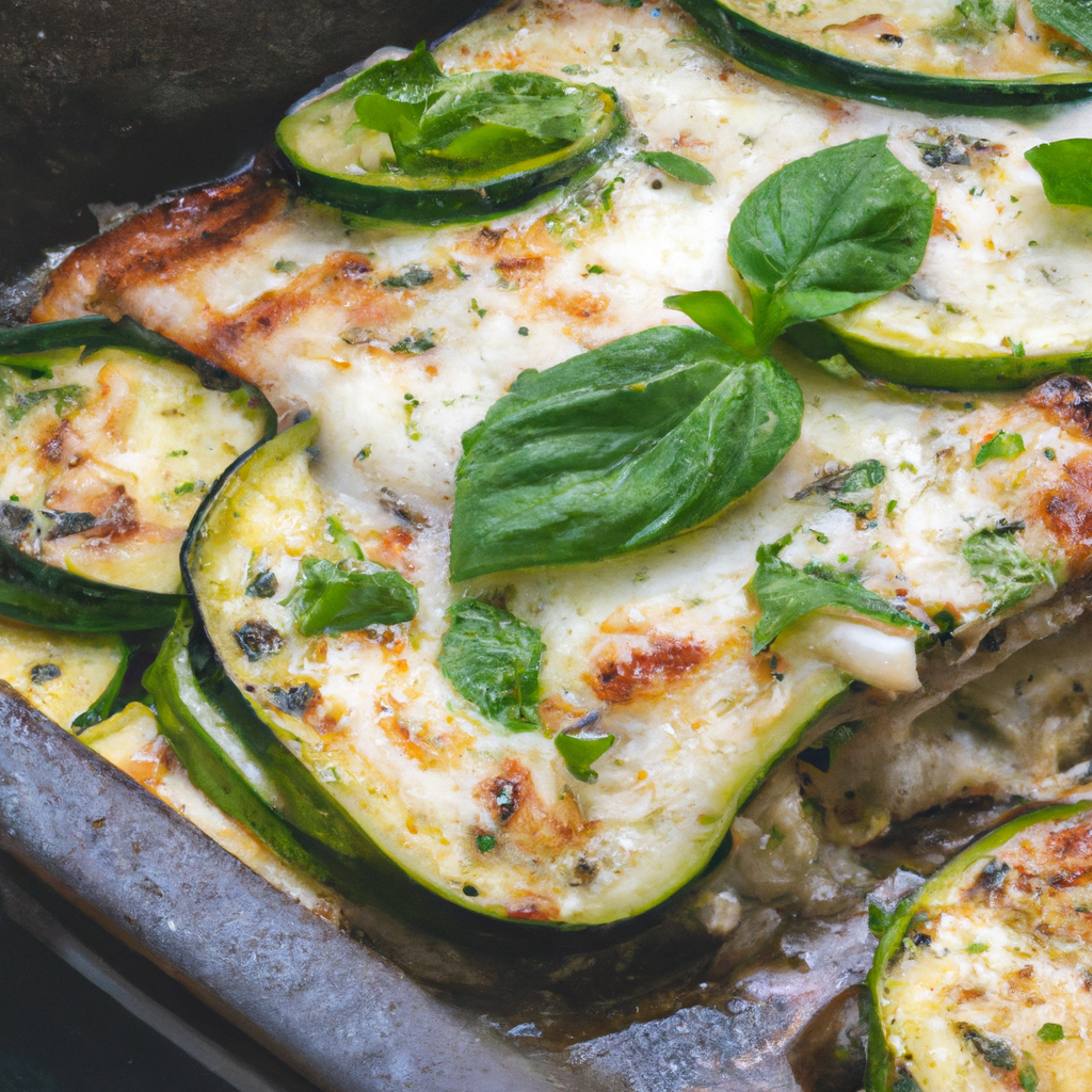 Zucchini Lasagna On The Grill