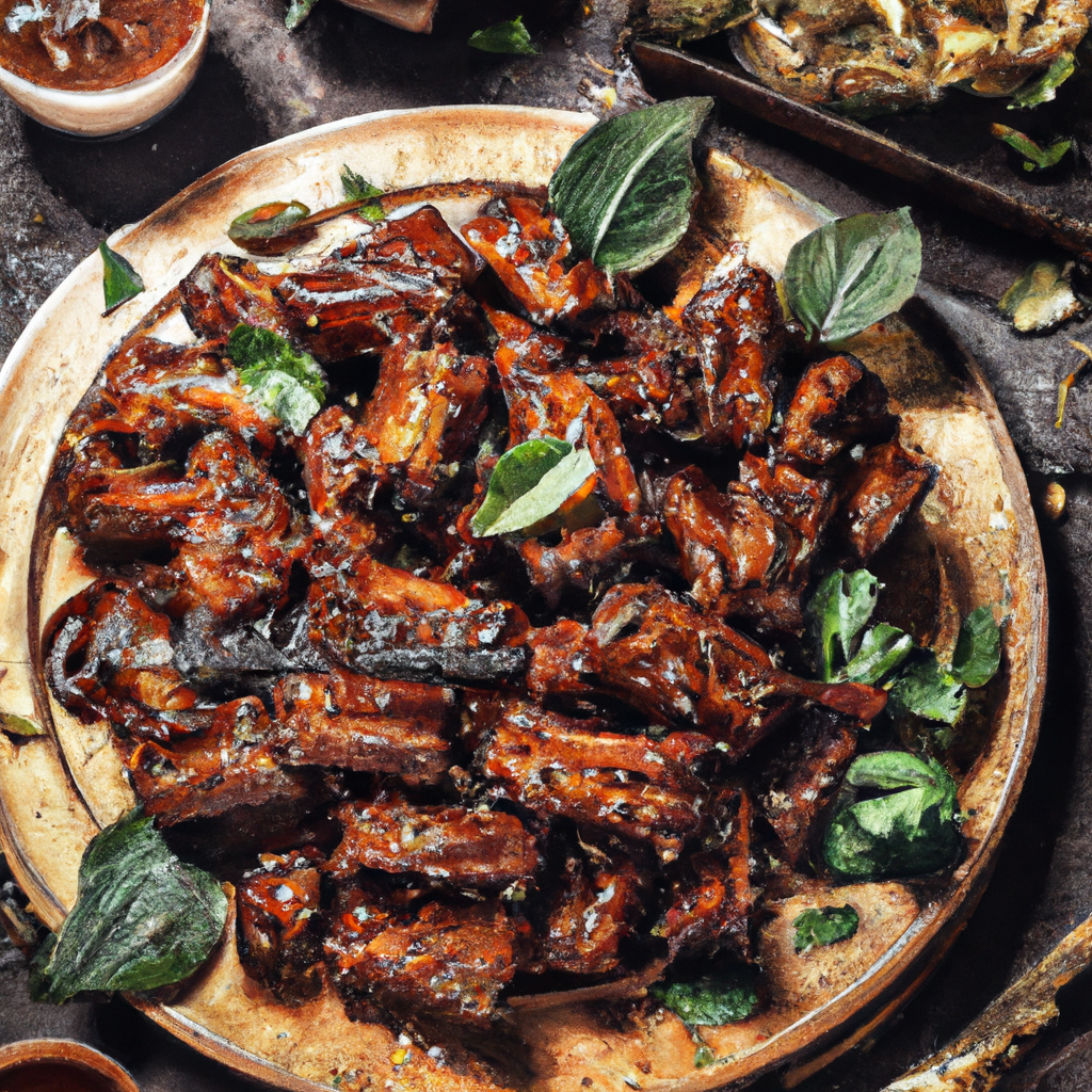 Barbecued Baby Back Ribs