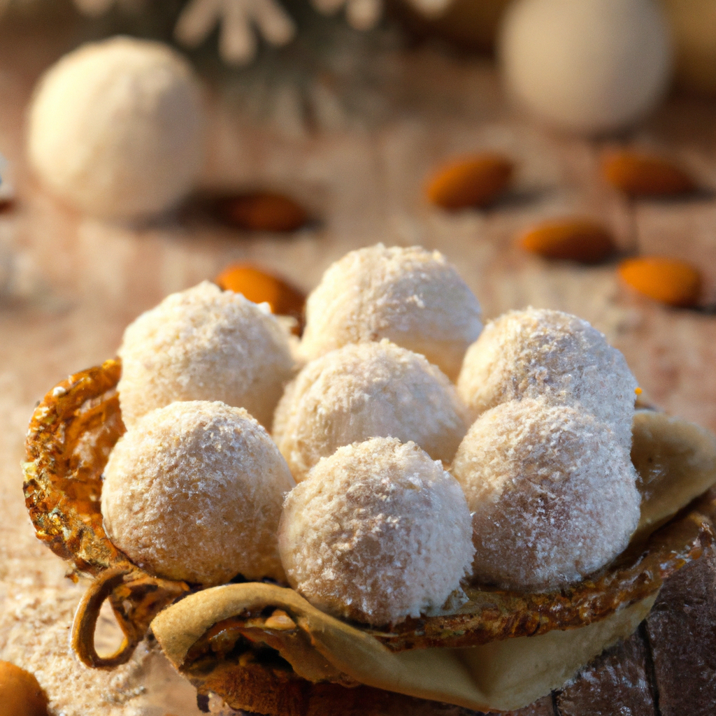 Almond Coconut Christmas Balls