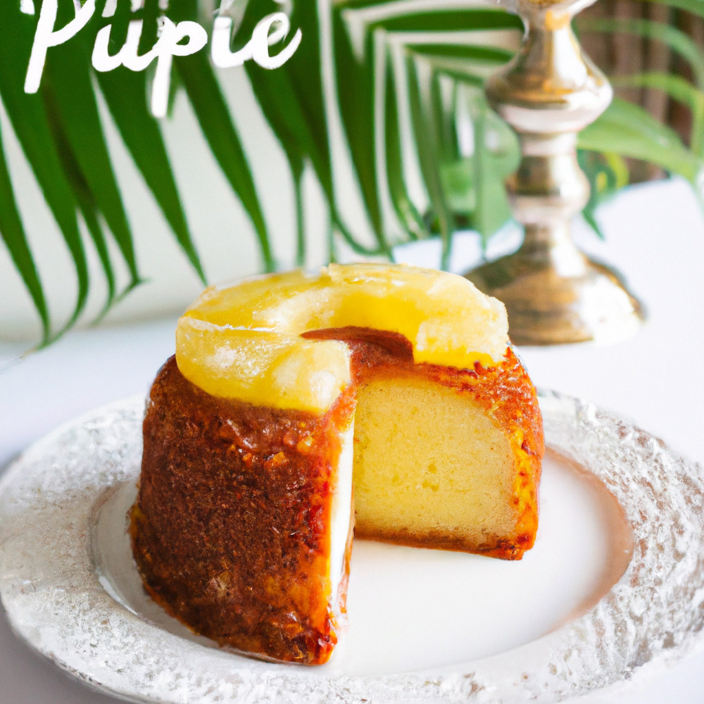 Christmas Pineapple Cake