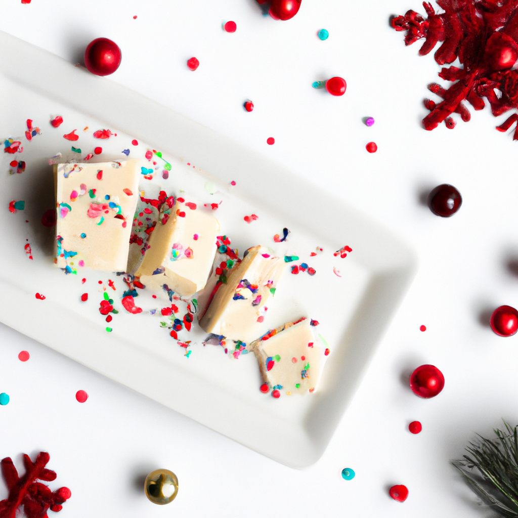 Berry Christmas Fudge