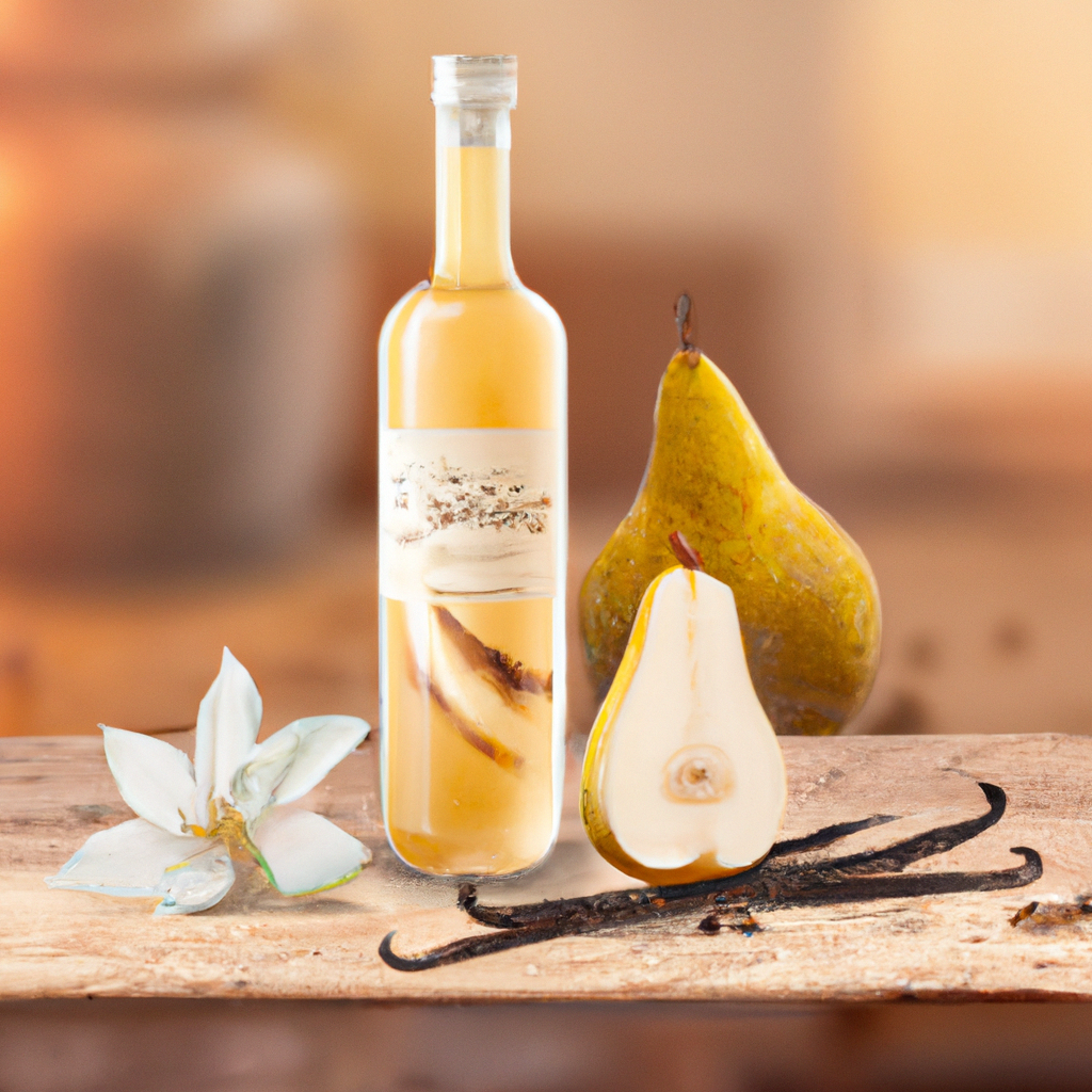 Fermented Vanilla Pear Shrub