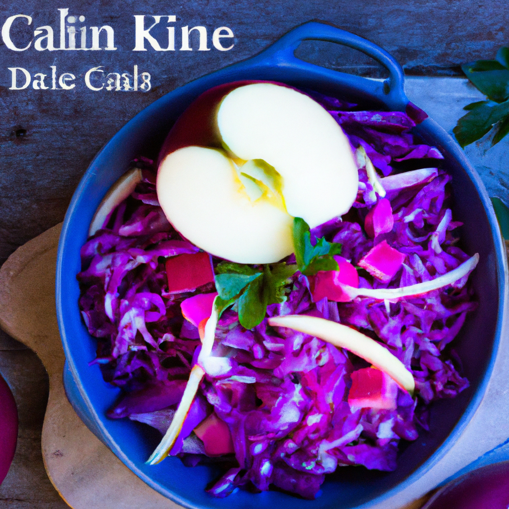Mennonite Red Cabbage And Apple Salad