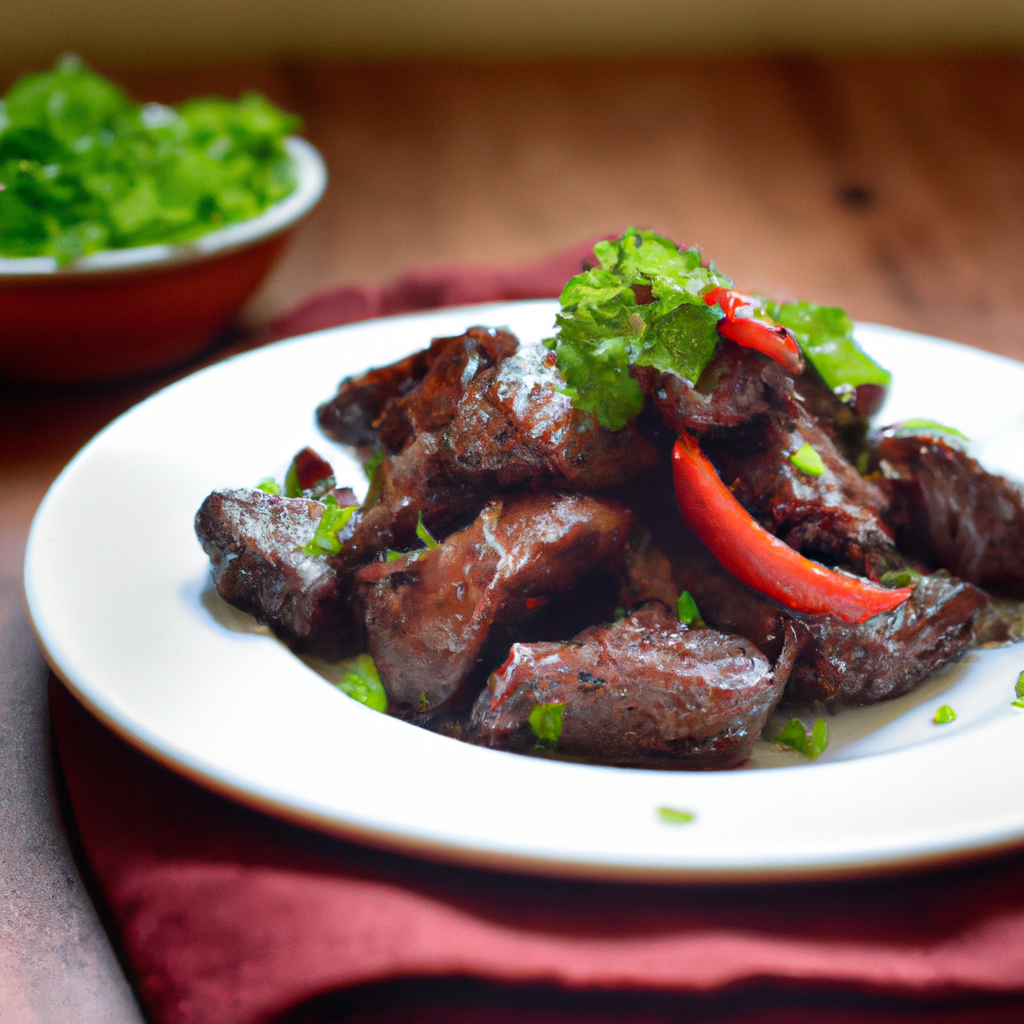 Barbecued Chili Beef