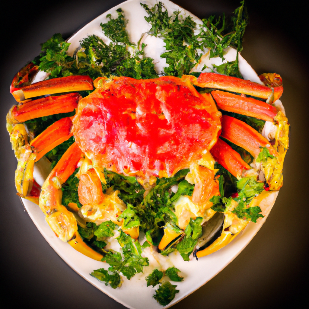 Marinated Cracked Dungeness Crab