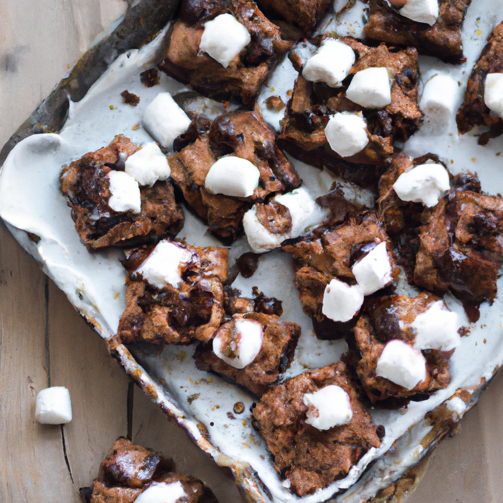 Marshmallow Krispies Brownies