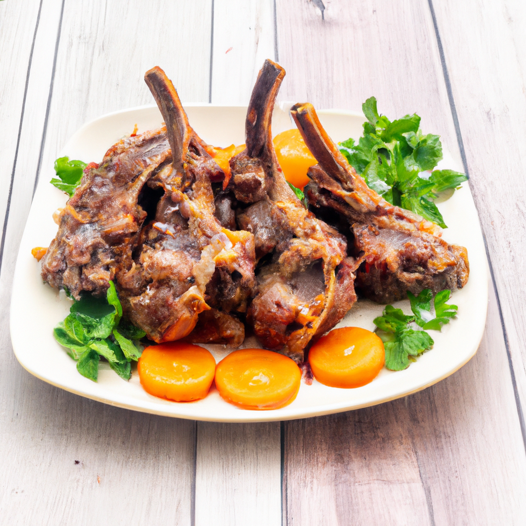 Orange Glazed Leg Of Lamb