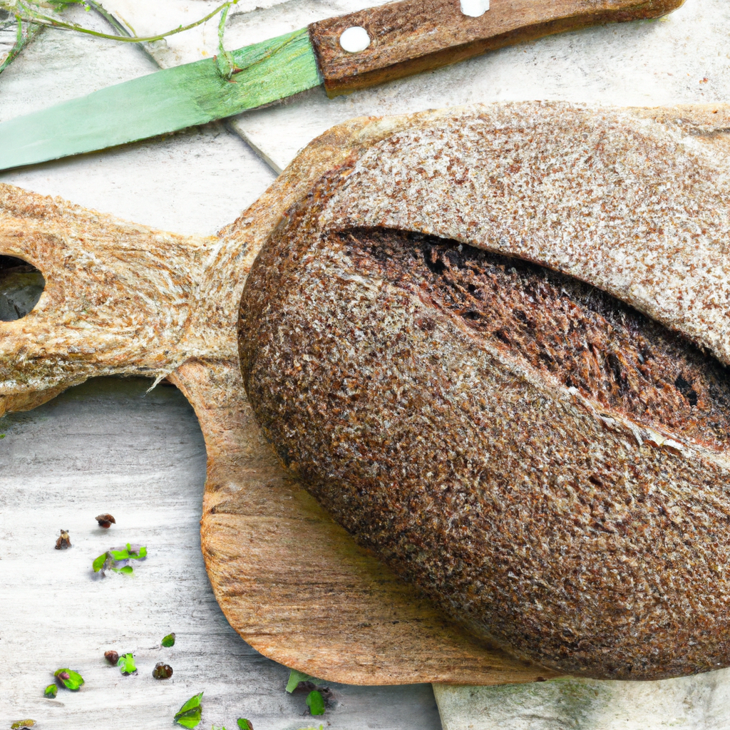 Dark Pumpernickel Bread