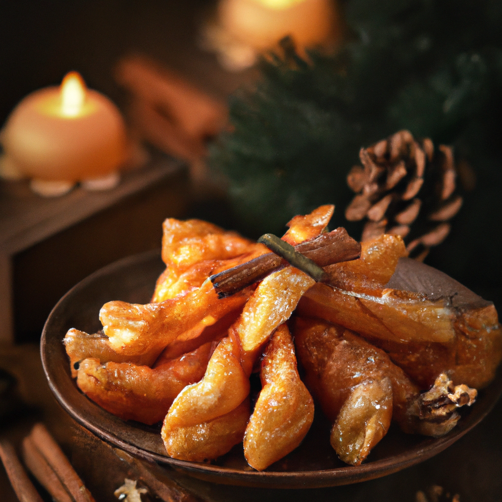 Diples Fried Pastries Dipped In Honey Syrup