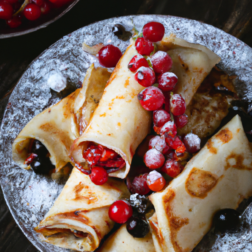 Sladkie Bliny Sweet Filled Crepes