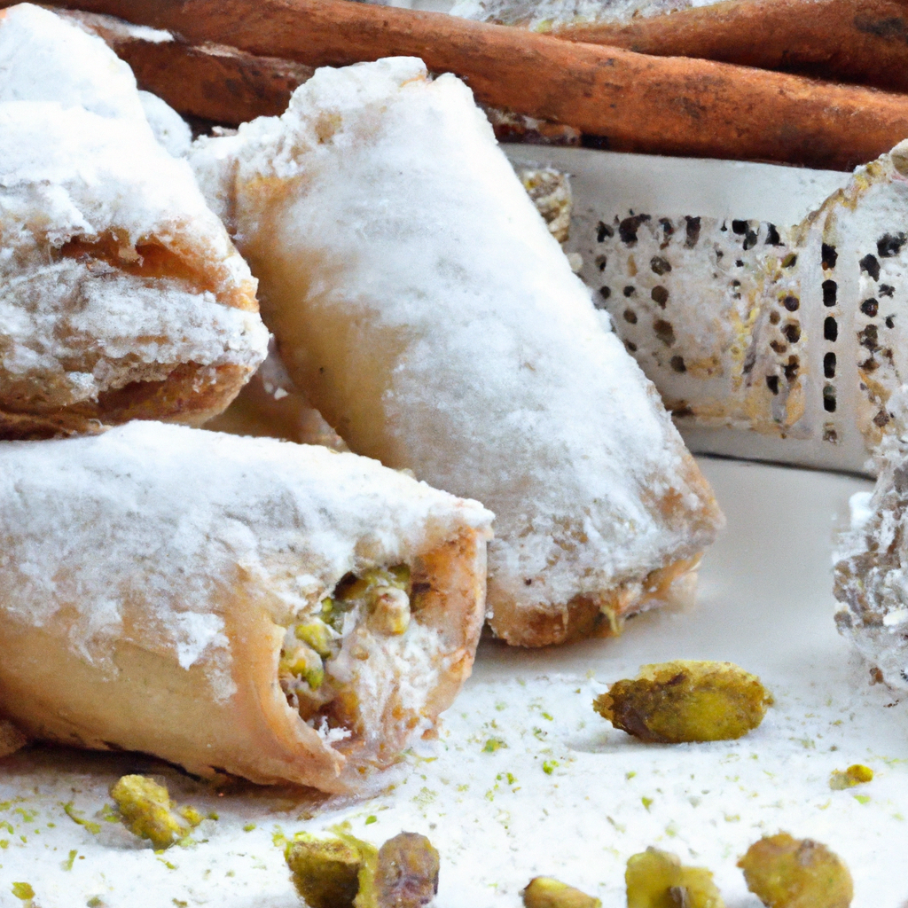 Pites Me Gliko Tamaro Sweet Pastry Pies