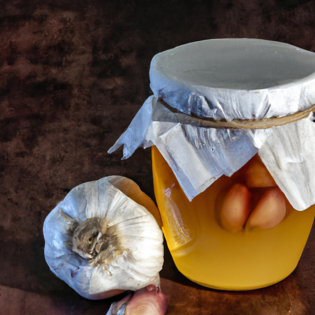 Fermented Garlic Honey