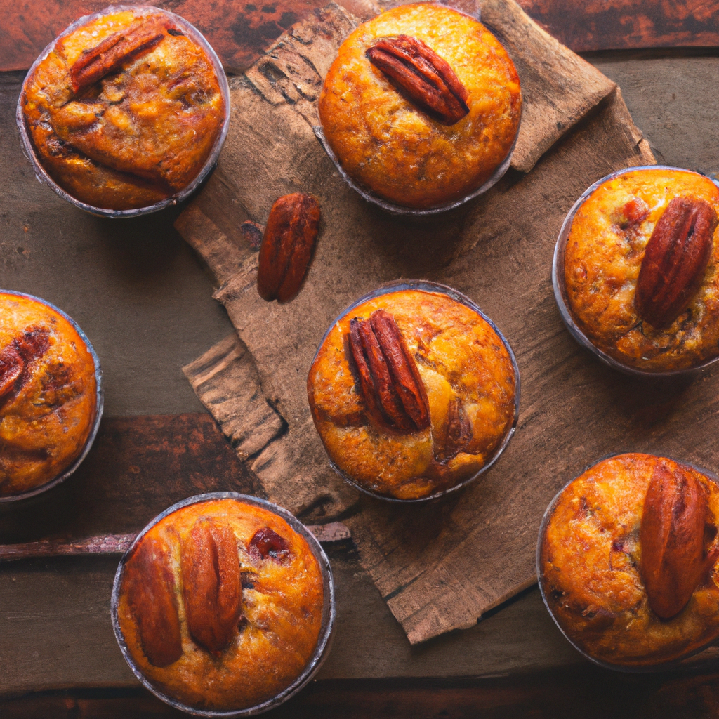 Orange Marmalade Pecan Muffins