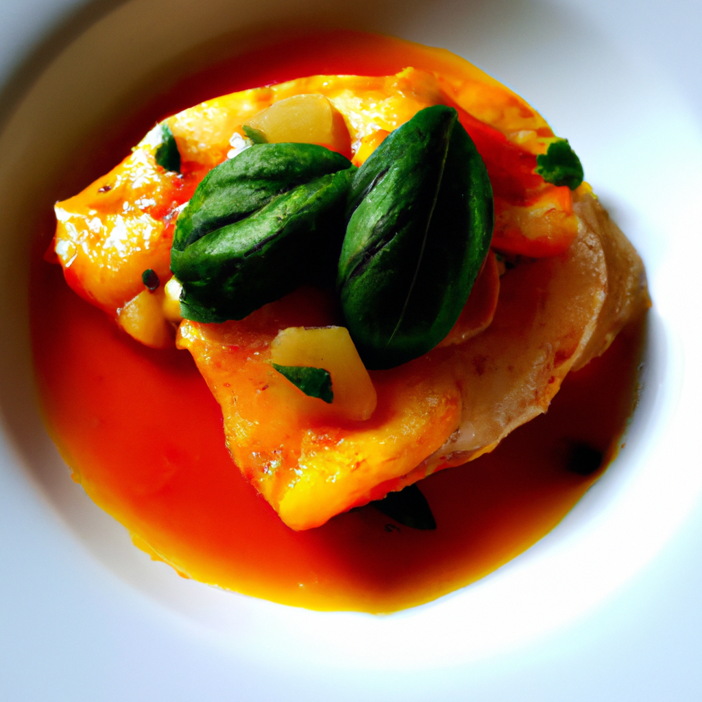 Easy Poached Fish Recipe In Tomato Basil Sauce