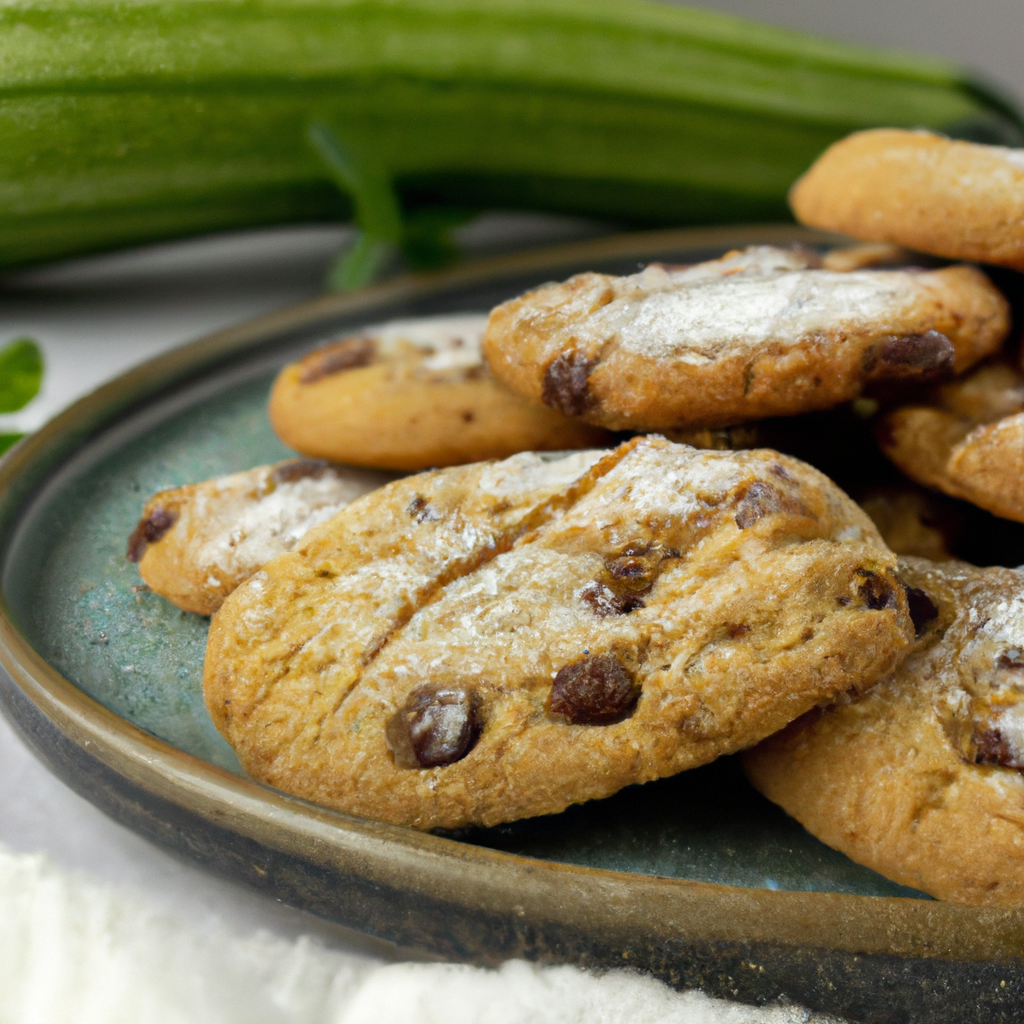 Zucchini Chocolate Chip Cookies