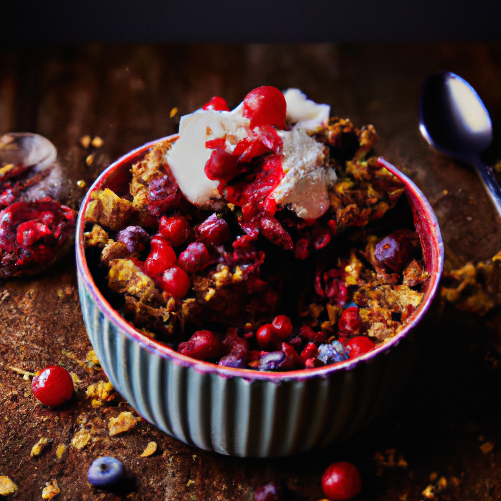 Making Crumble Crunch Gluten Sugar Free