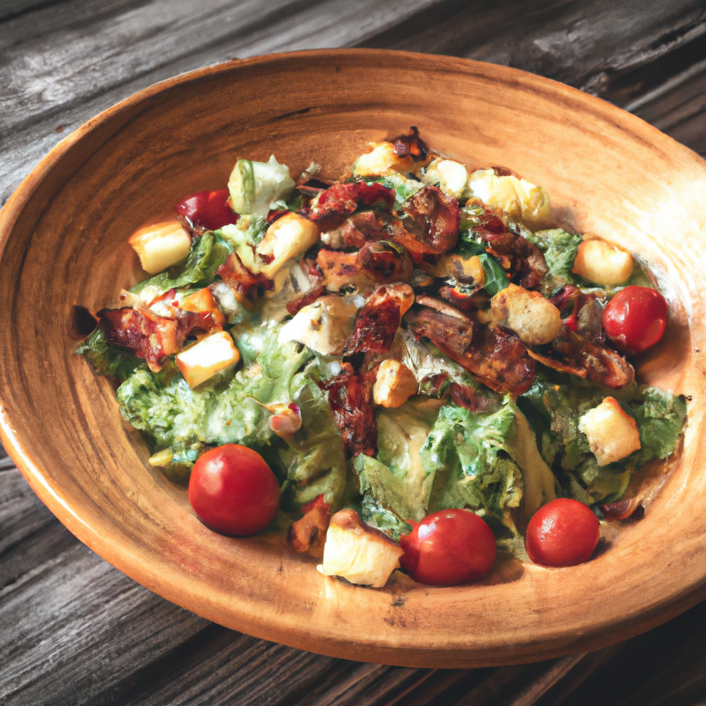 Bacon Swiss Tossed Salad