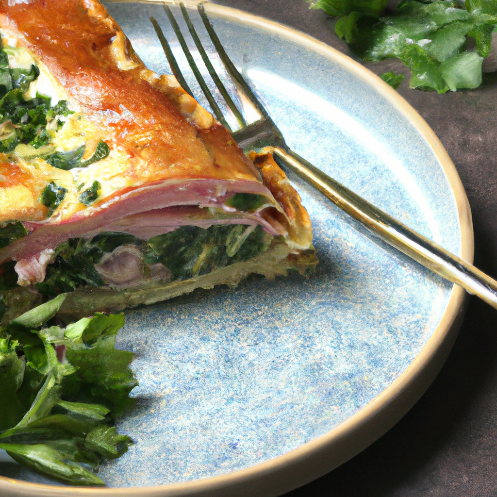 Ham And Spinach Pie