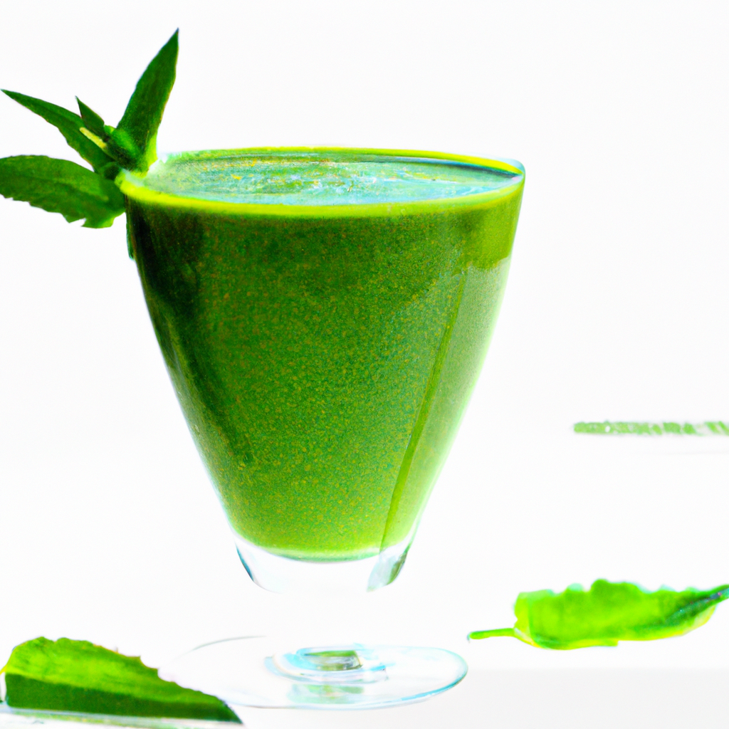 Todays Smoothie And Home Made Vegetable And Fruit Wash
