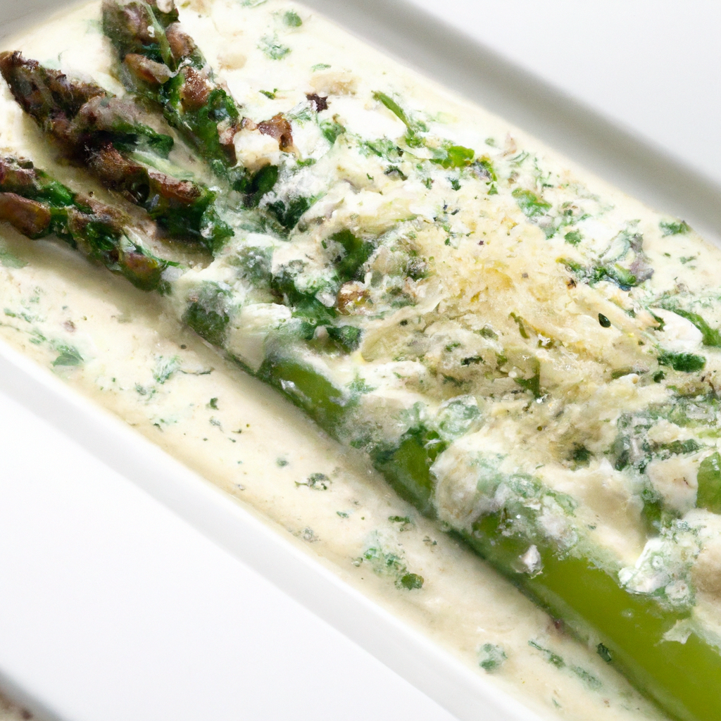 Asparagus With Celery Sauce
