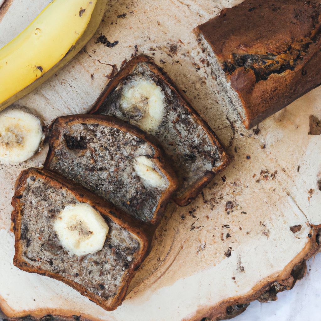 Black Bottom Banana Bread